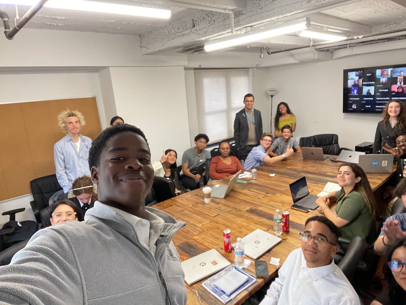 The department in session