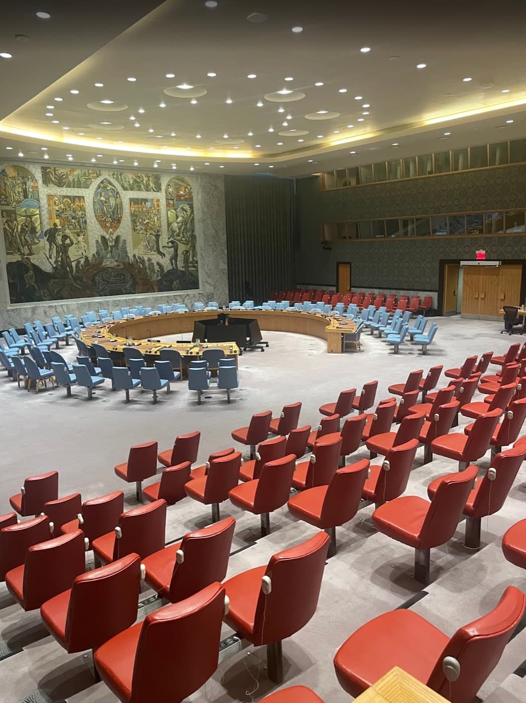 Security Council chamber, United Nations